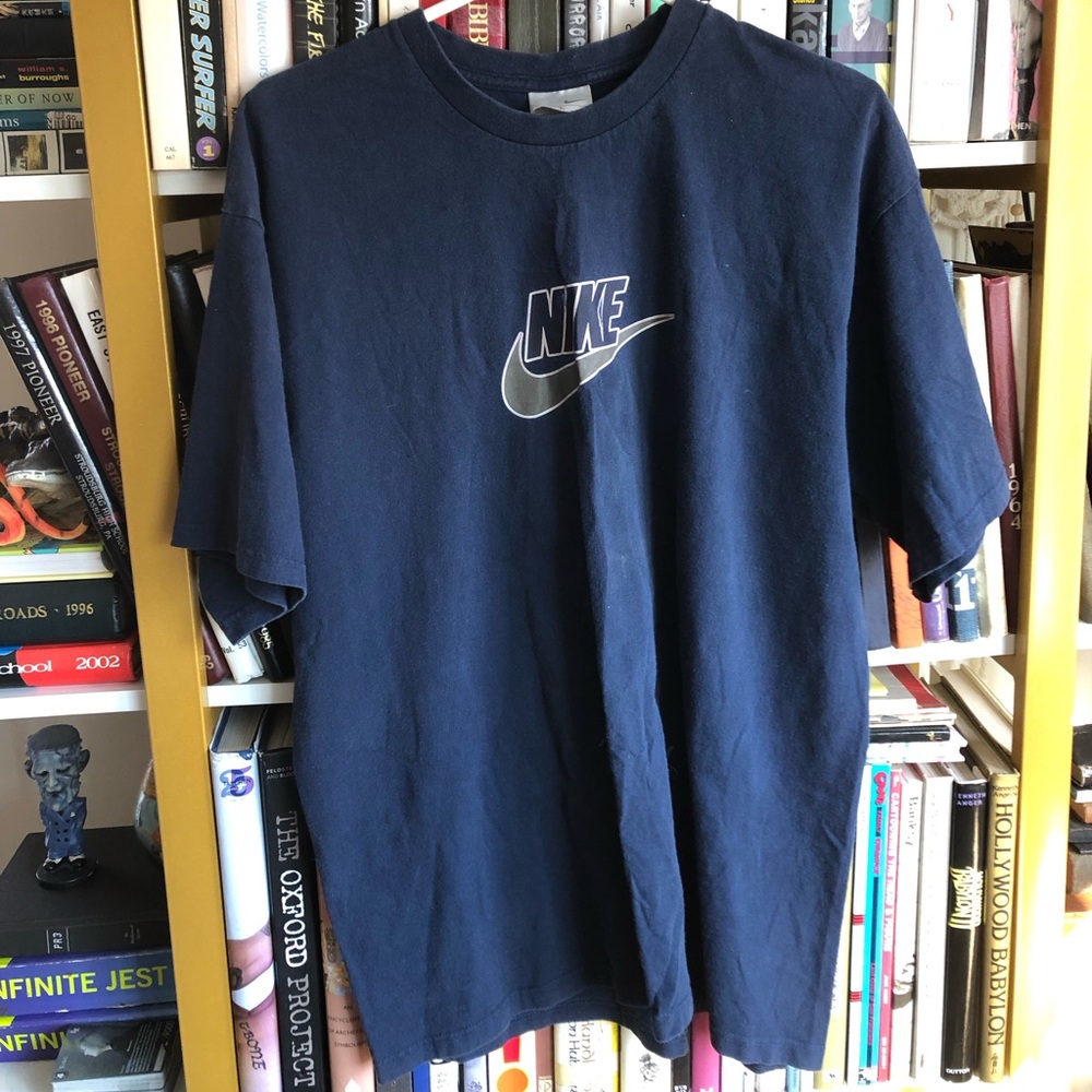 Vintage Nike Navy Blue Tee Shirt